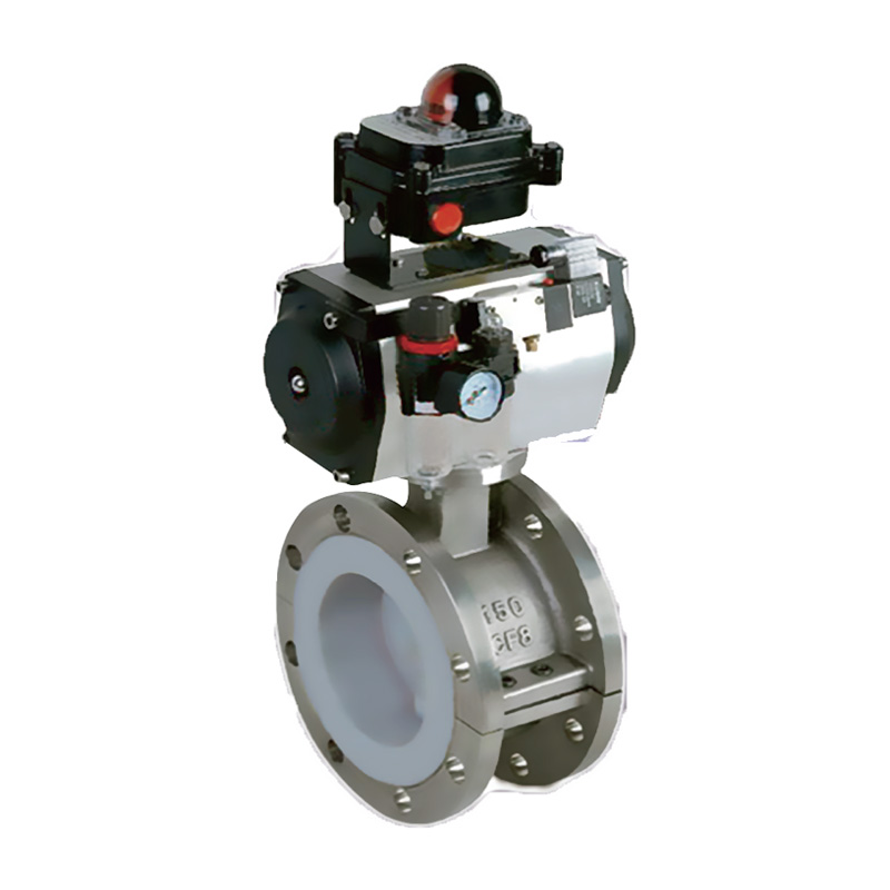 TDF series fluorine-lined butterfly valve