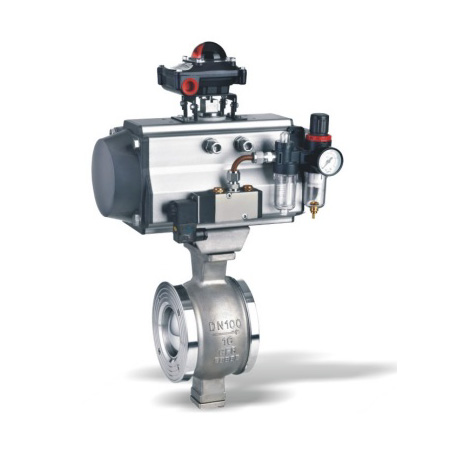 TQV series hard sealed V-type regulating ball valve