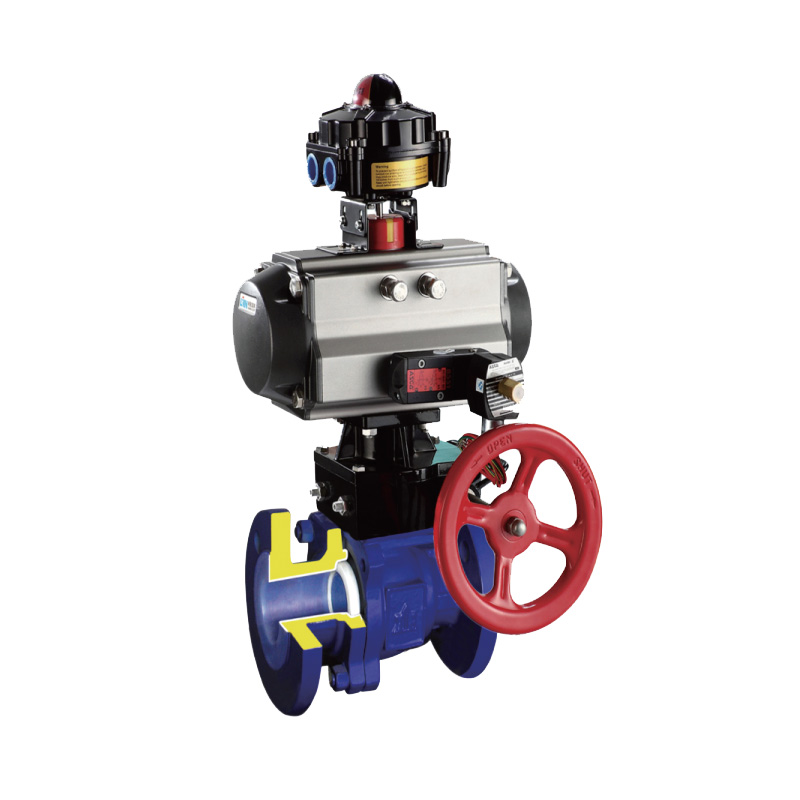 TQ5303 衬氟O型切断球阀